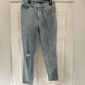 Express Light Blue Ankle Jeans with stretch Size - M REG 6/8/10
